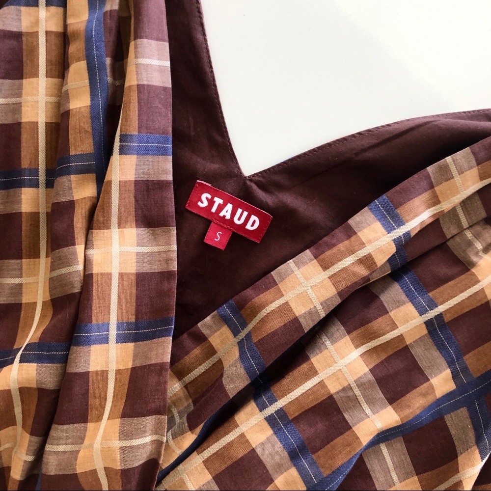 🌟SOLD🌟 Staud Plaid Jumpsuit - Picture 5 of 5